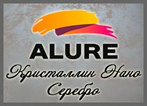 Декоративная краска ALURE CRYSTALLINE NANO Silver (Кристаллин Нано Серебро мелкая стеклянная сфера)